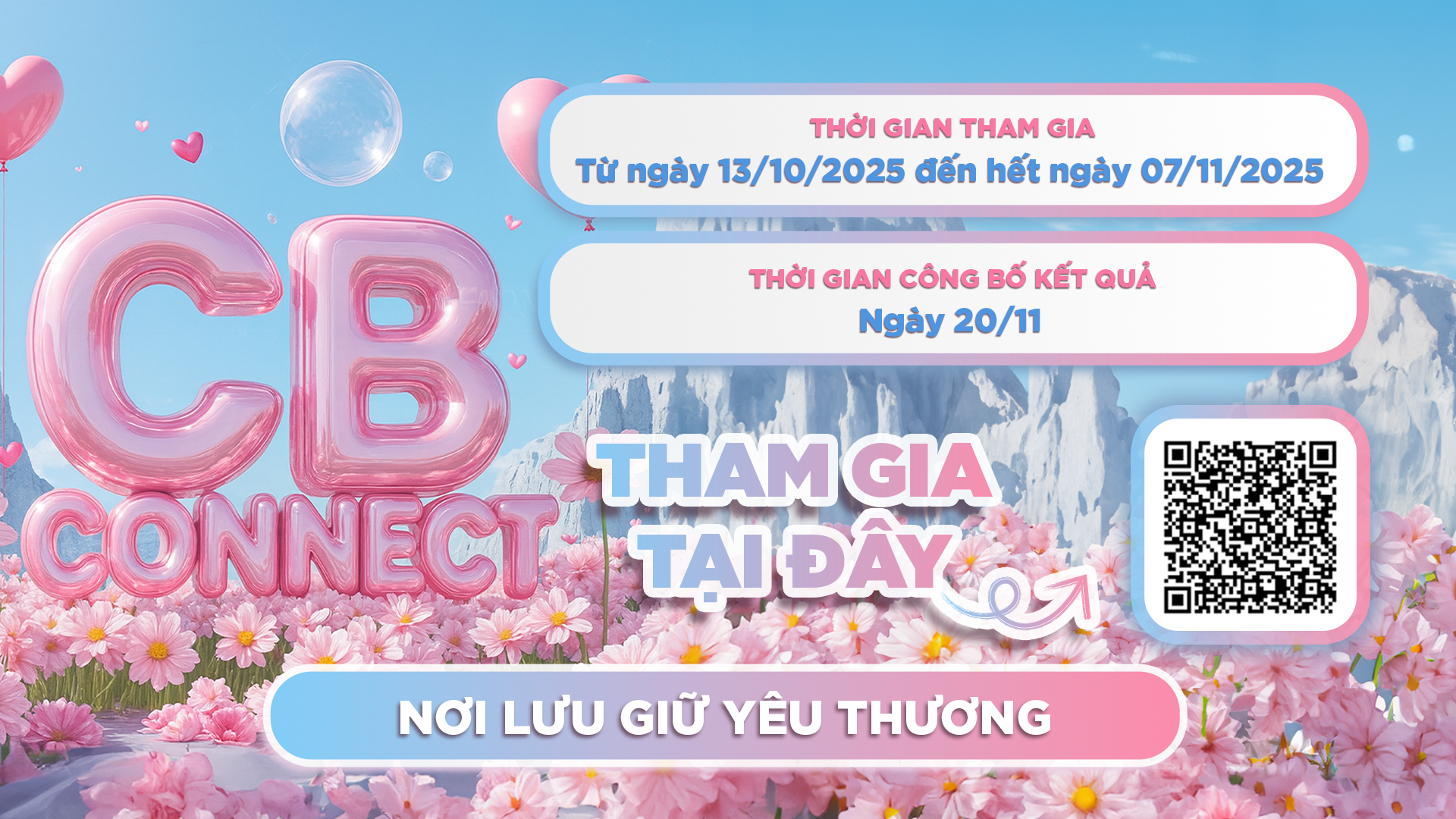 CB CONNECT – NƠI LƯU GIỮ YÊU THƯƠNG