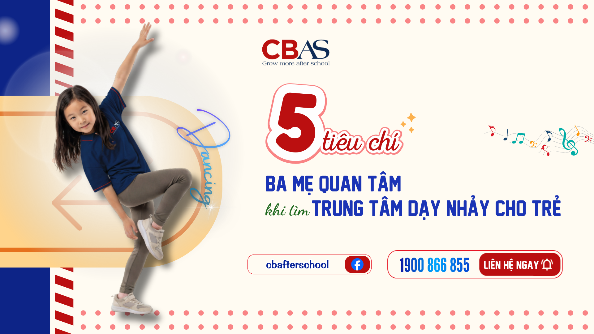 5 TIÊU CHÍ BA MẸ QUAN TÂM KHI CHỌN LỚP HỌC NHẢY CHO TRẺ