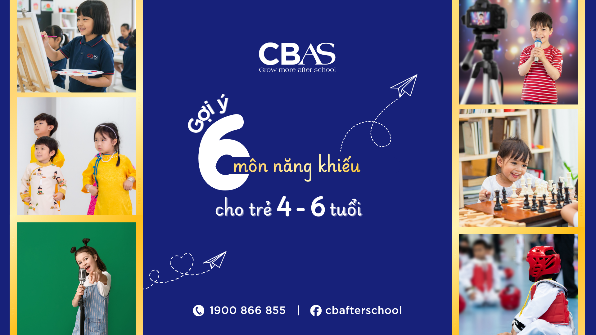 6 MÔN NĂNG KHIẾU CHO TRẺ 4-6 TUỔI GIÚP PHÁT TRIỂN TOÀN DIỆN